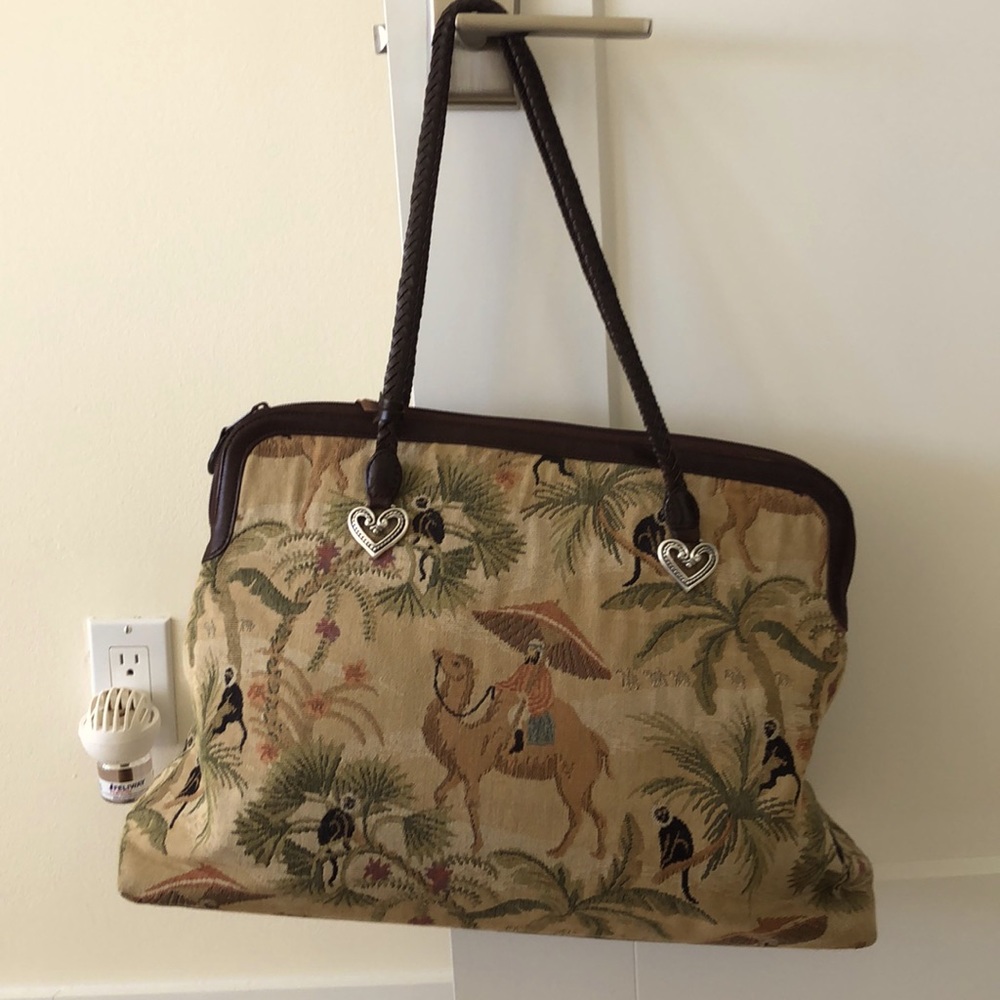 Brighton Tropical Tapestry Tote